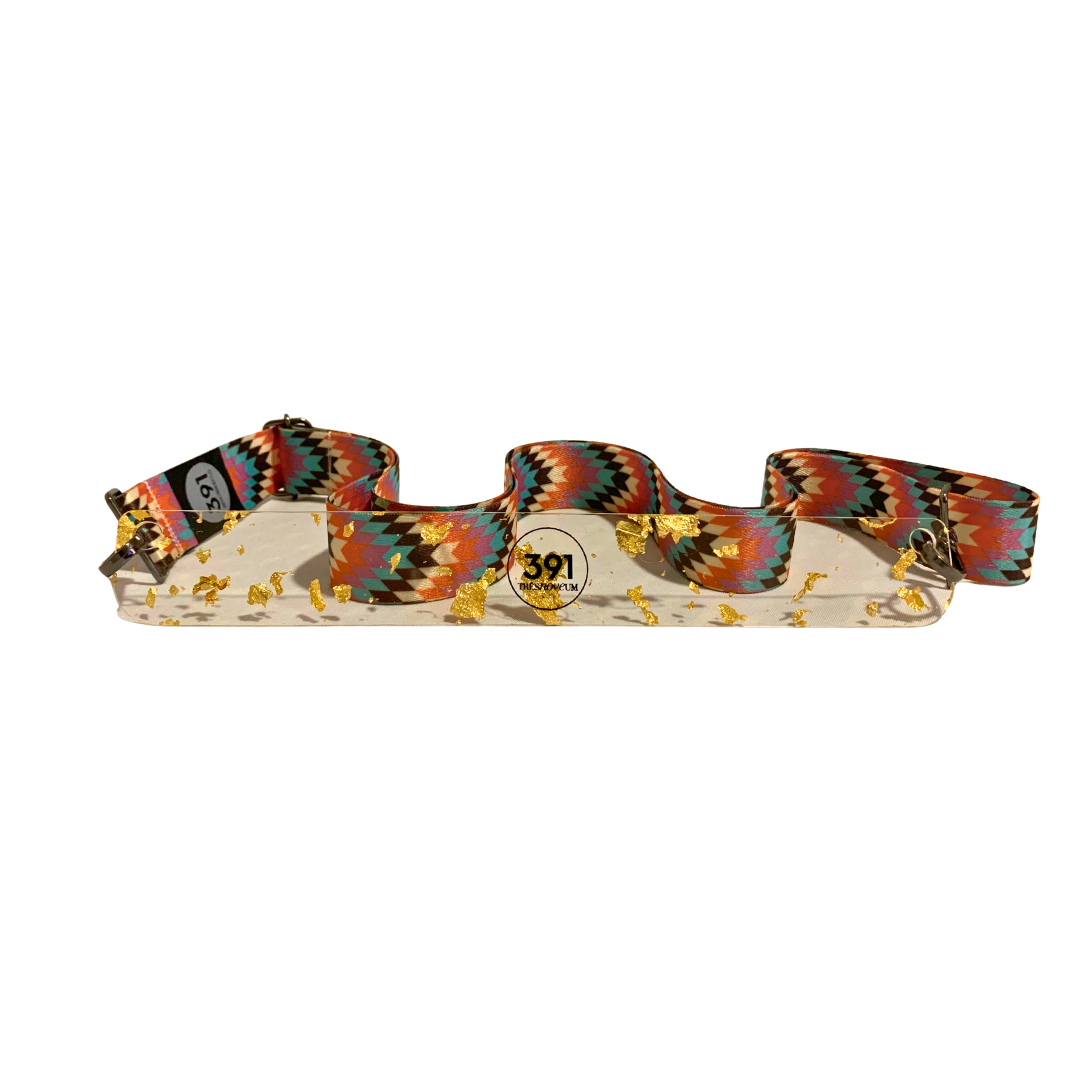 Kabum — 391 A08D · Marcador Página Acrílico Transparente c/ Dourado