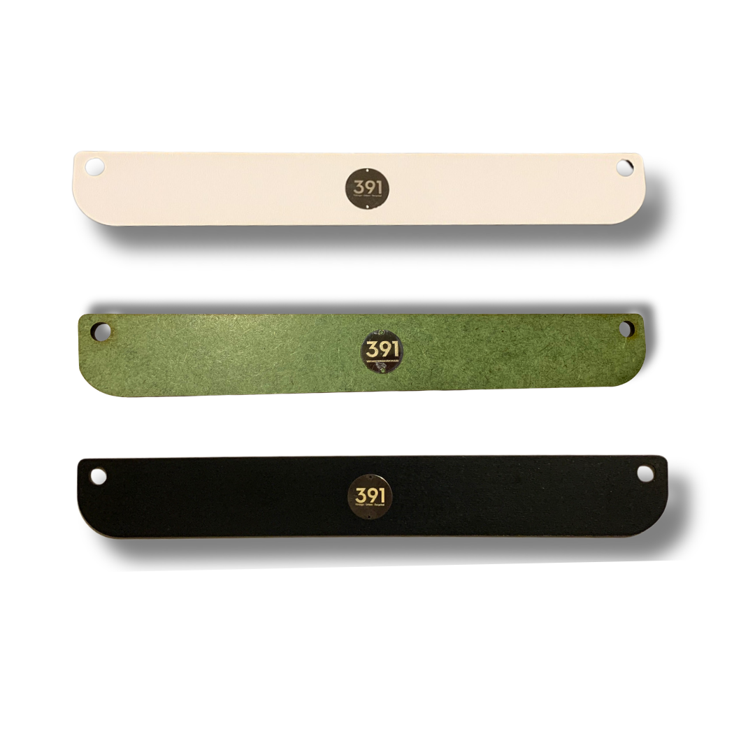 Marcador Página MDF — textura natural, 3 tons disponíveis